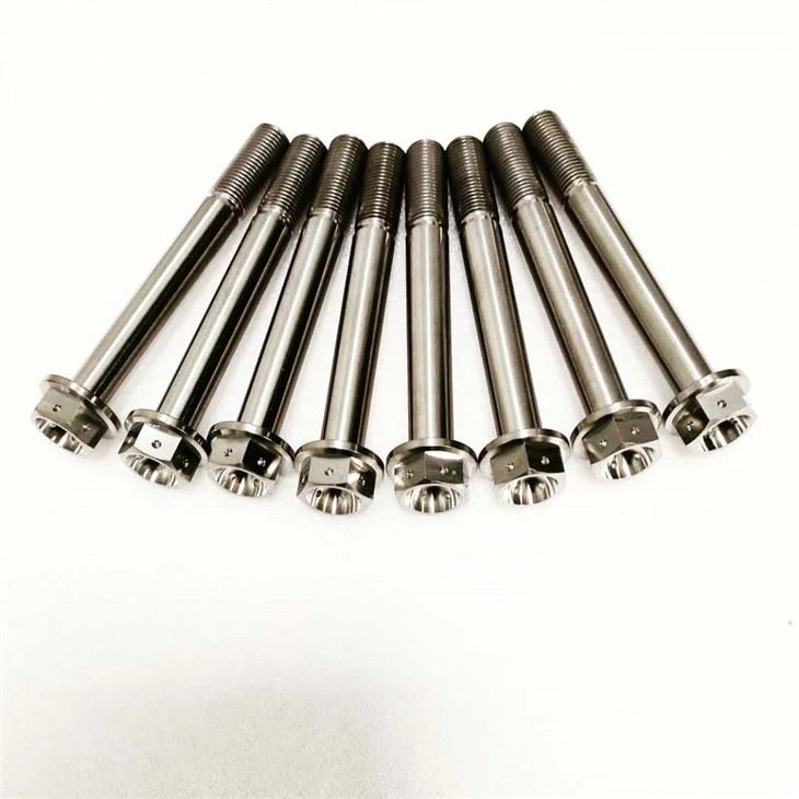 Titanium Hex Flange Head Bolt